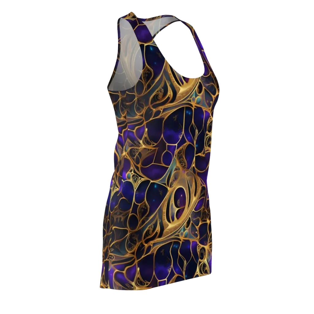 Aurum Nebula on Racerback Dress — Front Side