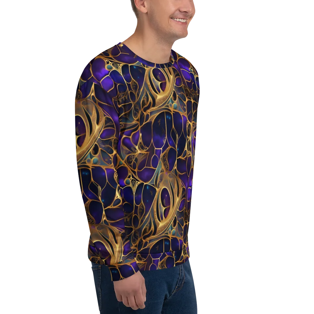 Aurum Nebula on Sweatshirt — Right Front