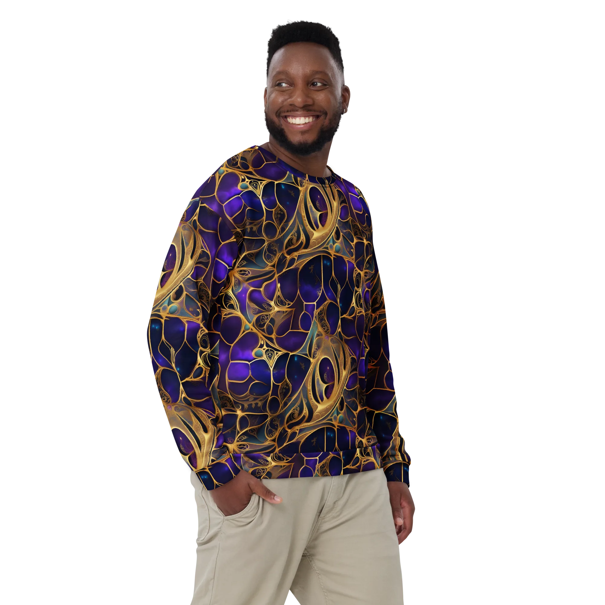 Aurum Nebula on Sweatshirt — Front