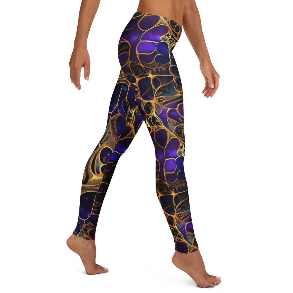 Aurum Nebula on Leggings — Right