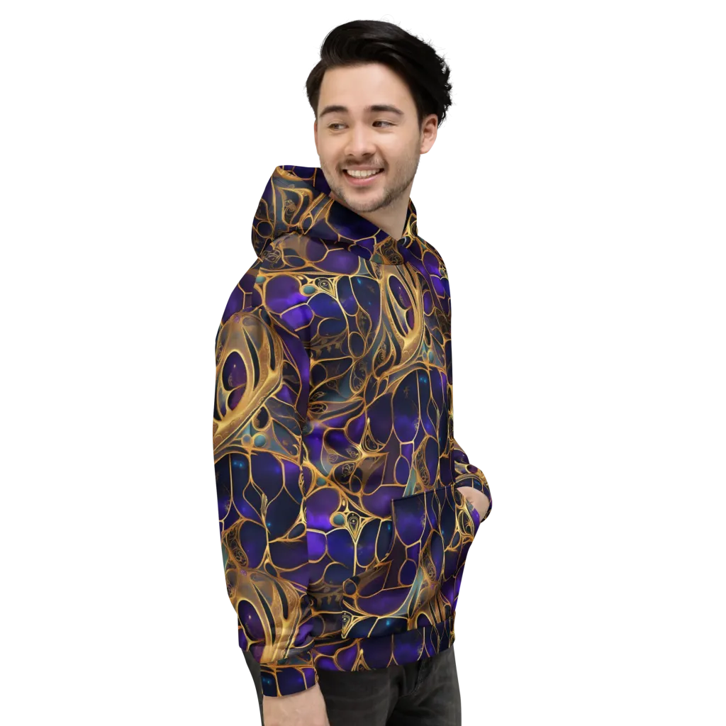 Aurum Nebula on Hoodie — Right