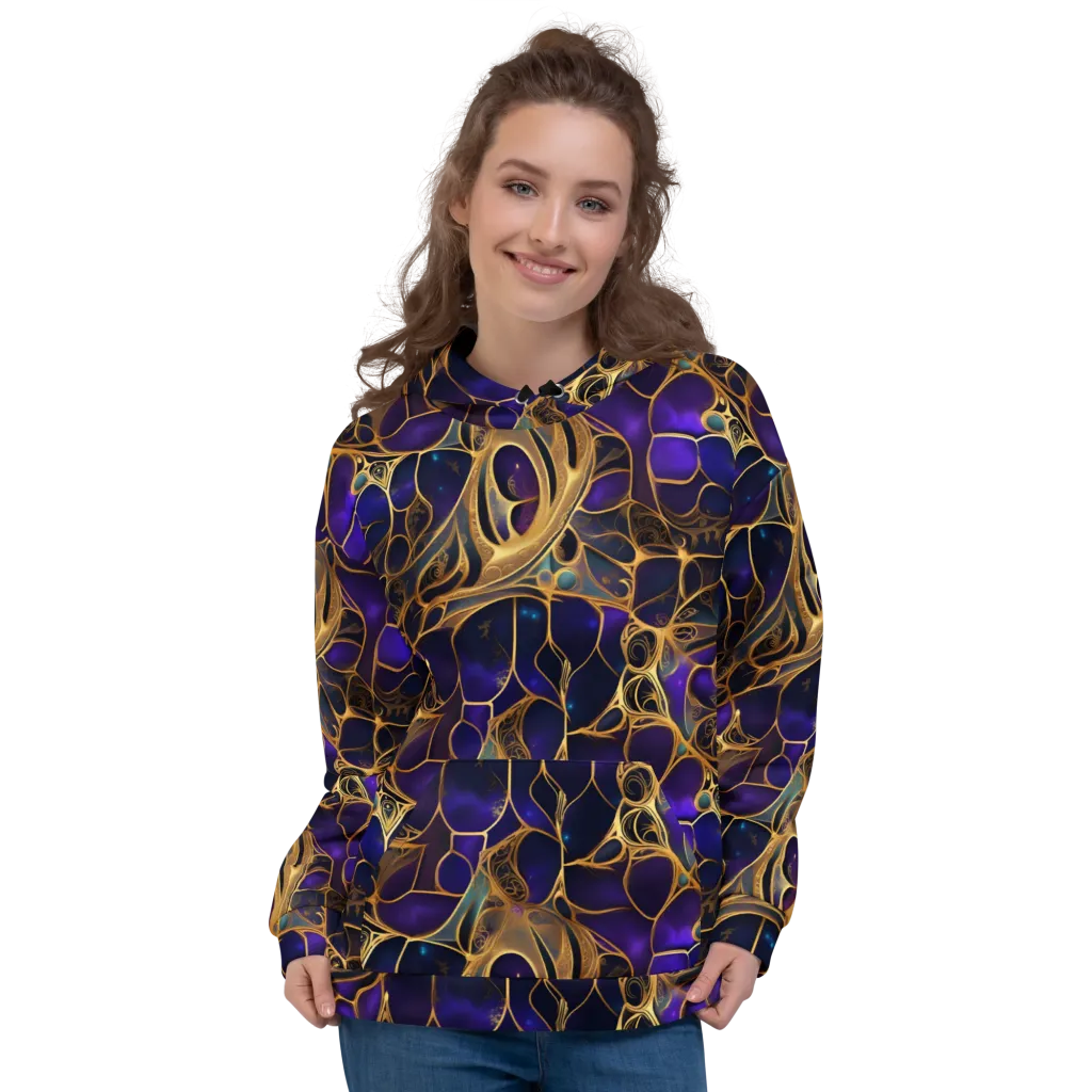 Aurum Nebula on Hoodie — Front