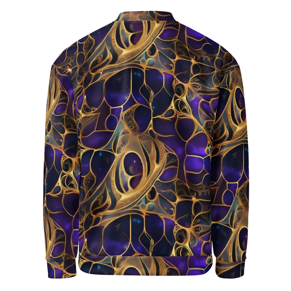 Aurum Nebula on Bomber Jacket — Back
