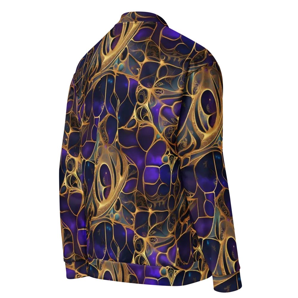 Aurum Nebula on Bomber Jacket — Right Back