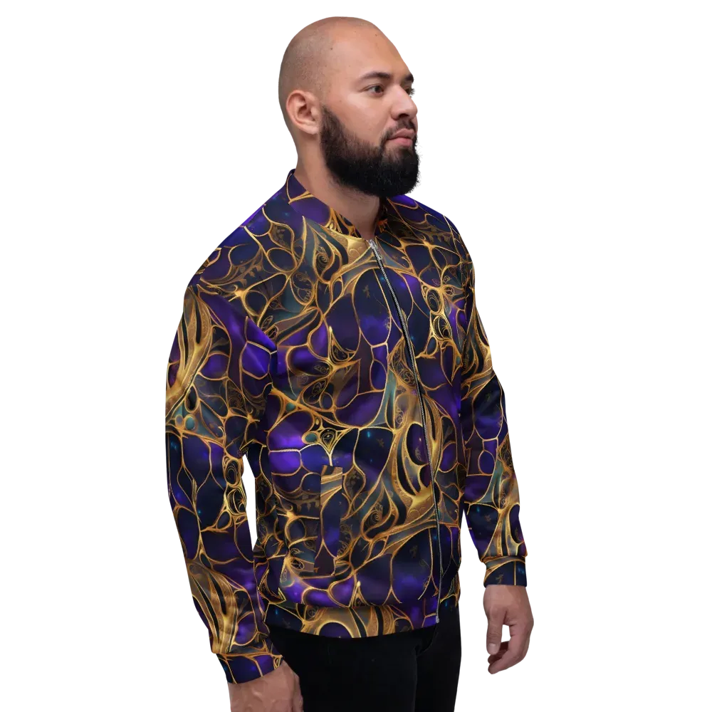 Aurum Nebula on Bomber Jacket — Right