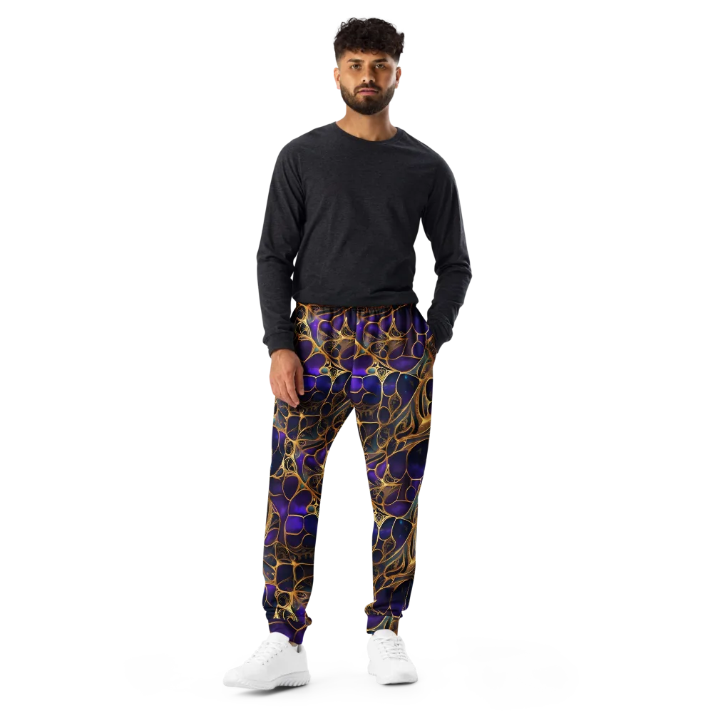 Aurum Nebula on Men's Joggers — Front