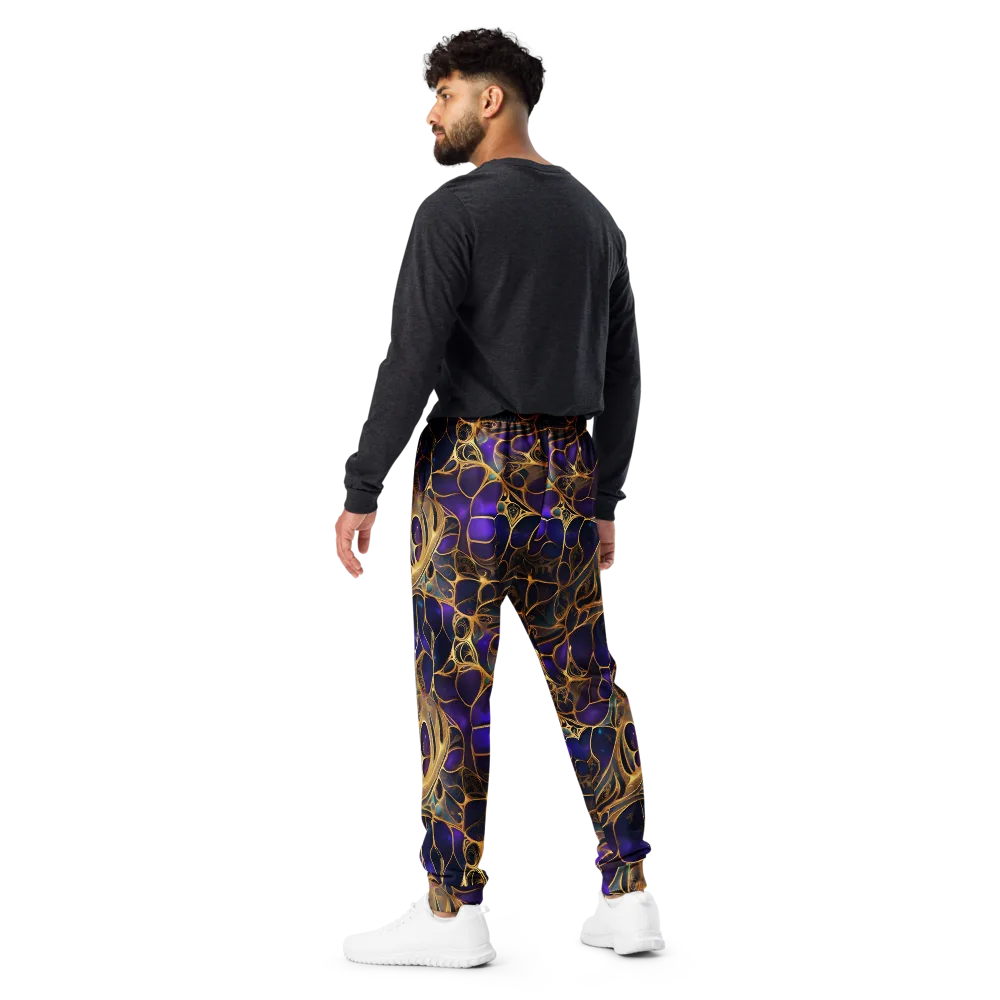 Aurum Nebula on Men's Joggers — Back