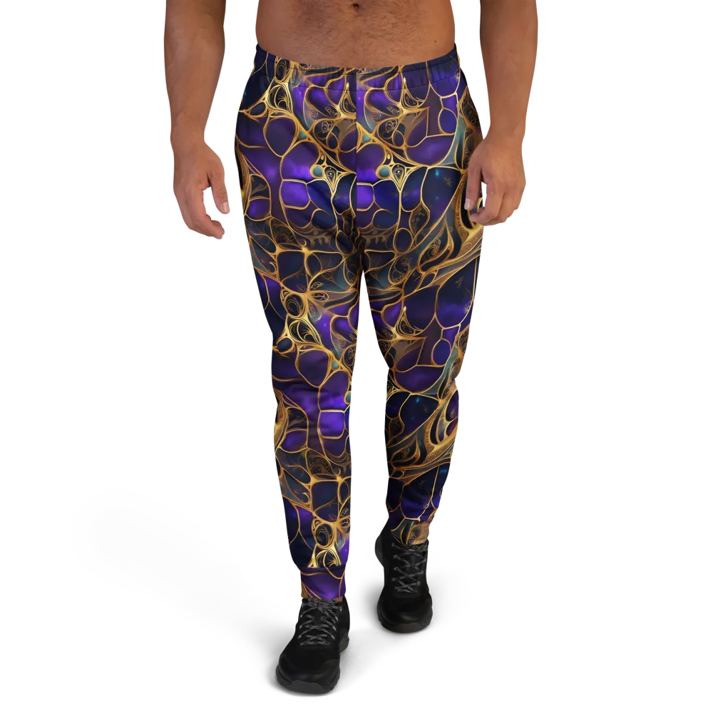 Aurum Nebula on Men's Joggers — Front