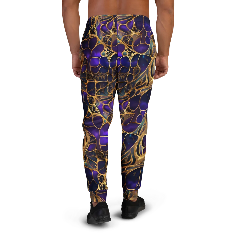 Aurum Nebula on Men's Joggers — Back