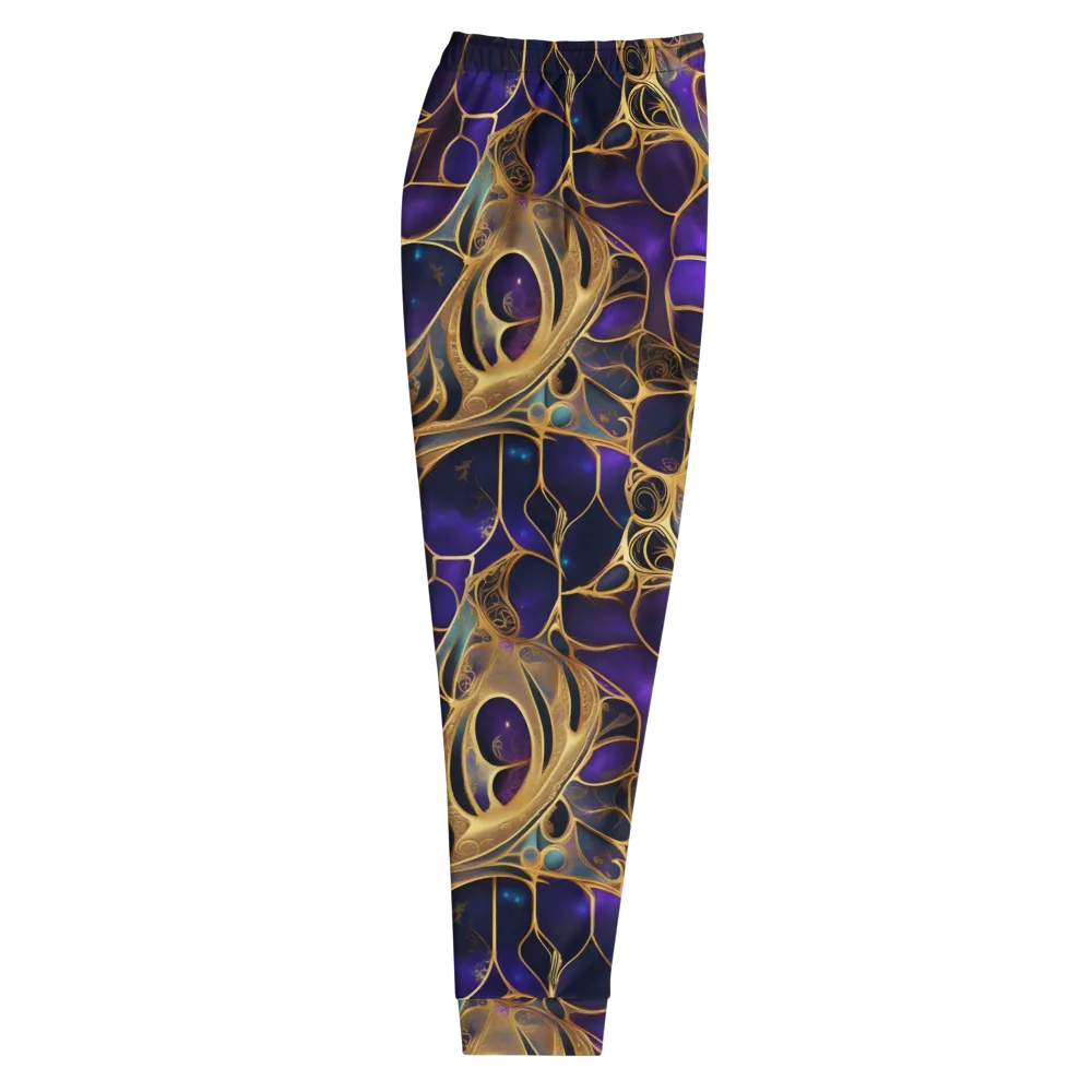 Aurum Nebula on Men's Joggers — Right