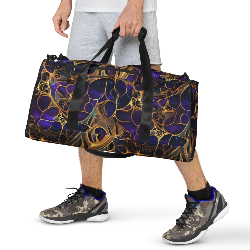 Aurum Nebula on Duffle Bag — Front