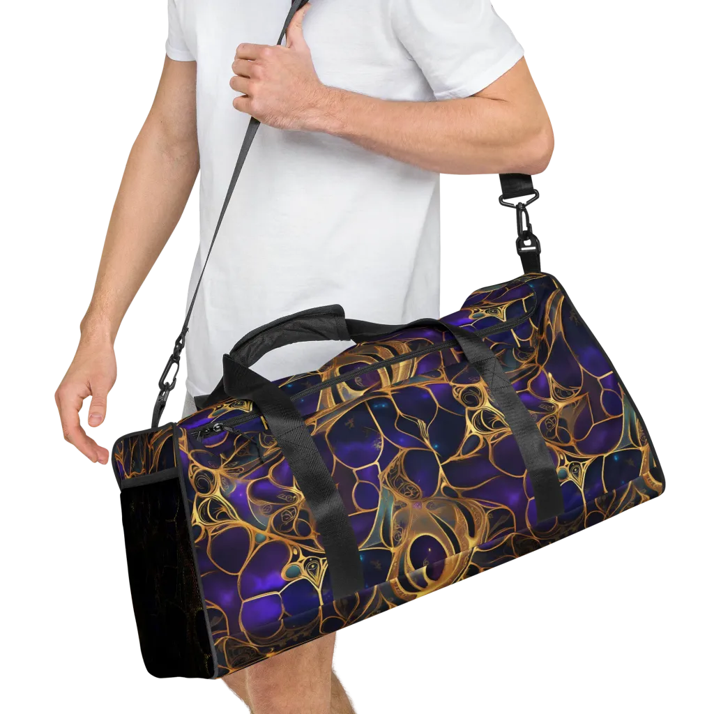 Aurum Nebula on Duffle Bag — Right Front