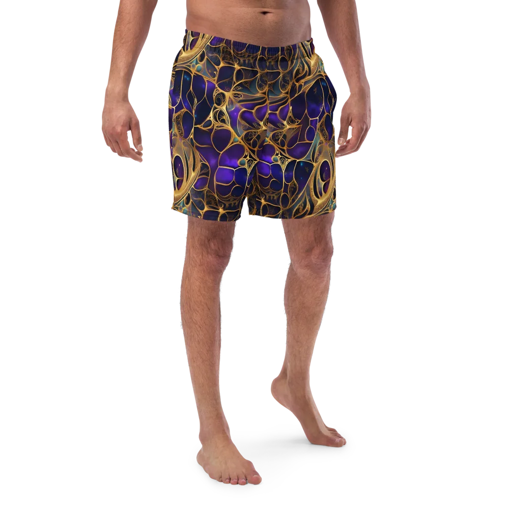 Aurum Nebula on Swim Trunks — Front