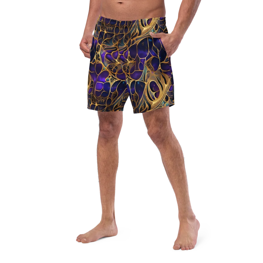 Aurum Nebula on Swim Trunks — Left Front