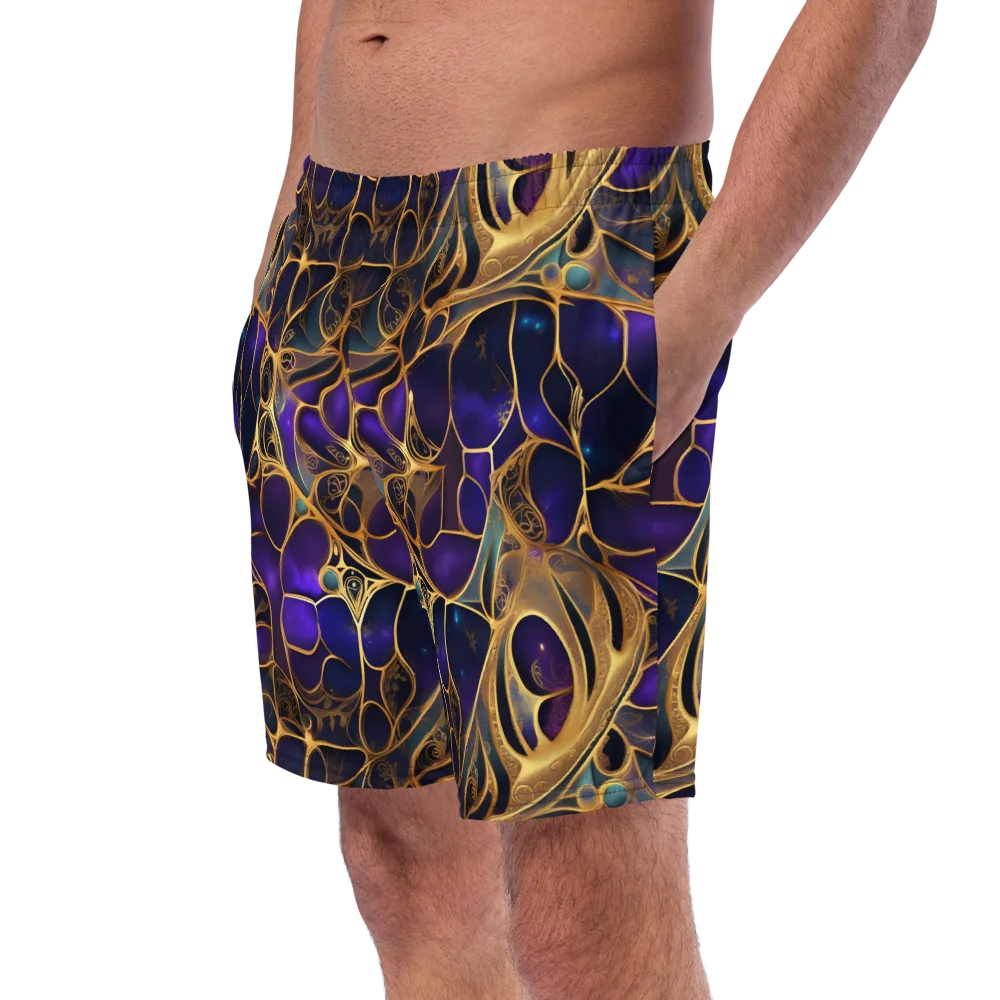Aurum Nebula on Swim Trunks — Left Front