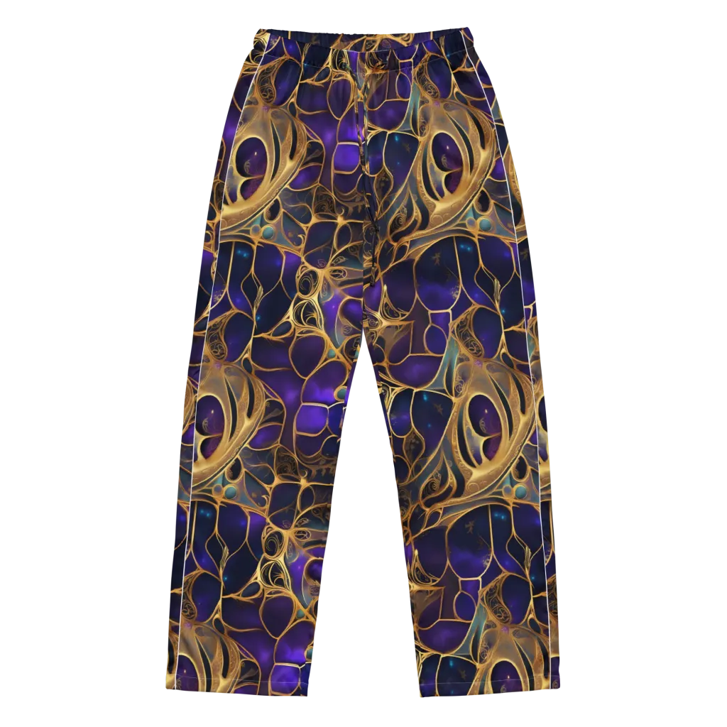 Aurum Nebula on Women's Pajama Pants — Front