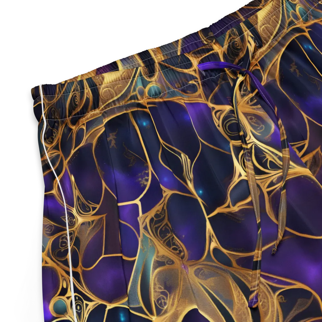 Aurum Nebula on Women's Pajama Shorts — Product details