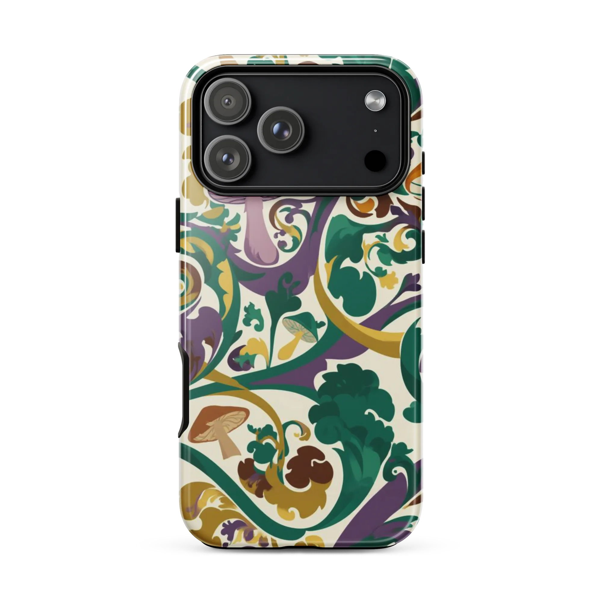 Mushroom Rococo on Tough Case for iPhone® — Front