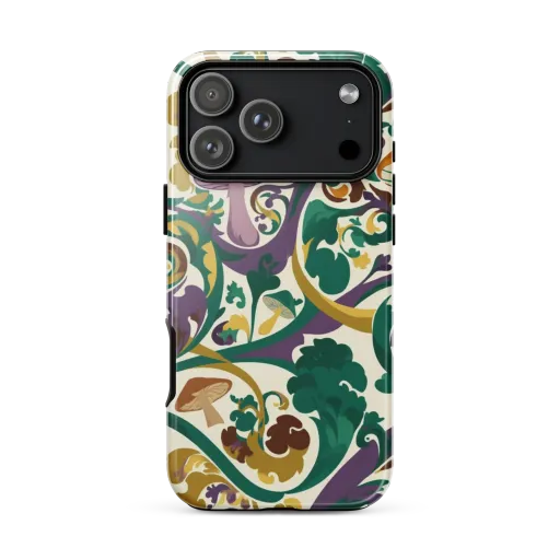 Mushroom Rococo on a Tough Case for iPhone®