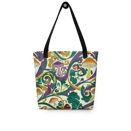 Mushroom Rococo on a Tote Bag