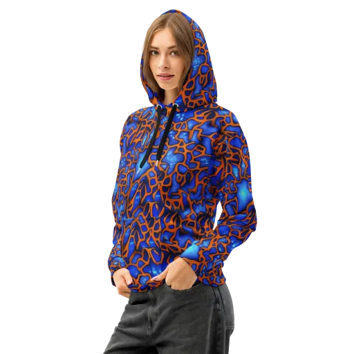 Deep-sea Lattice on a Cotton Hoodie