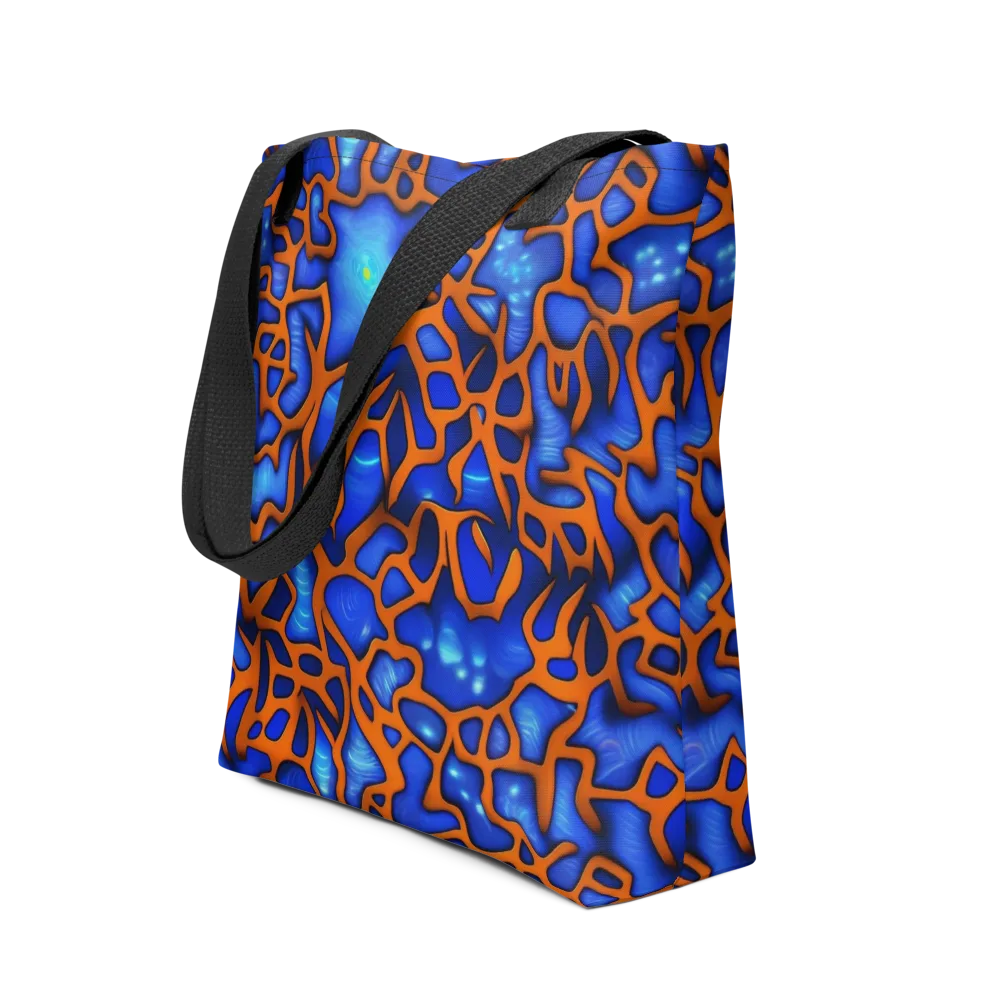 Deep-sea Lattice on Tote Bag — Front