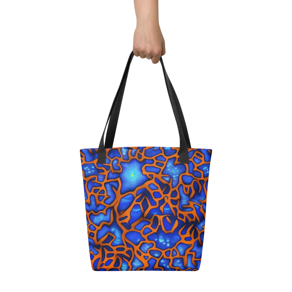 Deep-sea Lattice on Tote Bag — Front