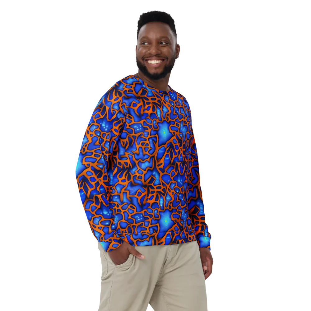 Deep-sea Lattice on Sweatshirt — Front