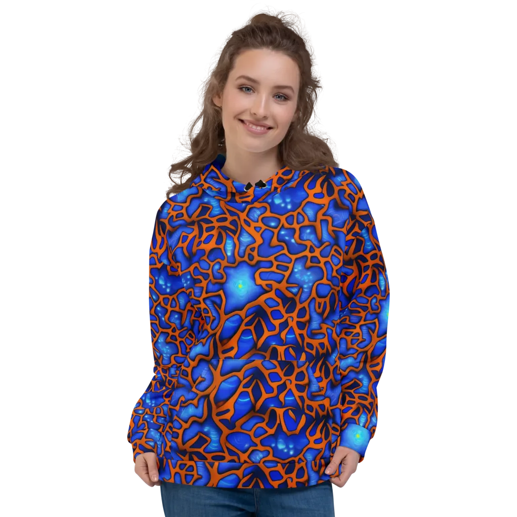 Deep-sea Lattice on Hoodie — Front