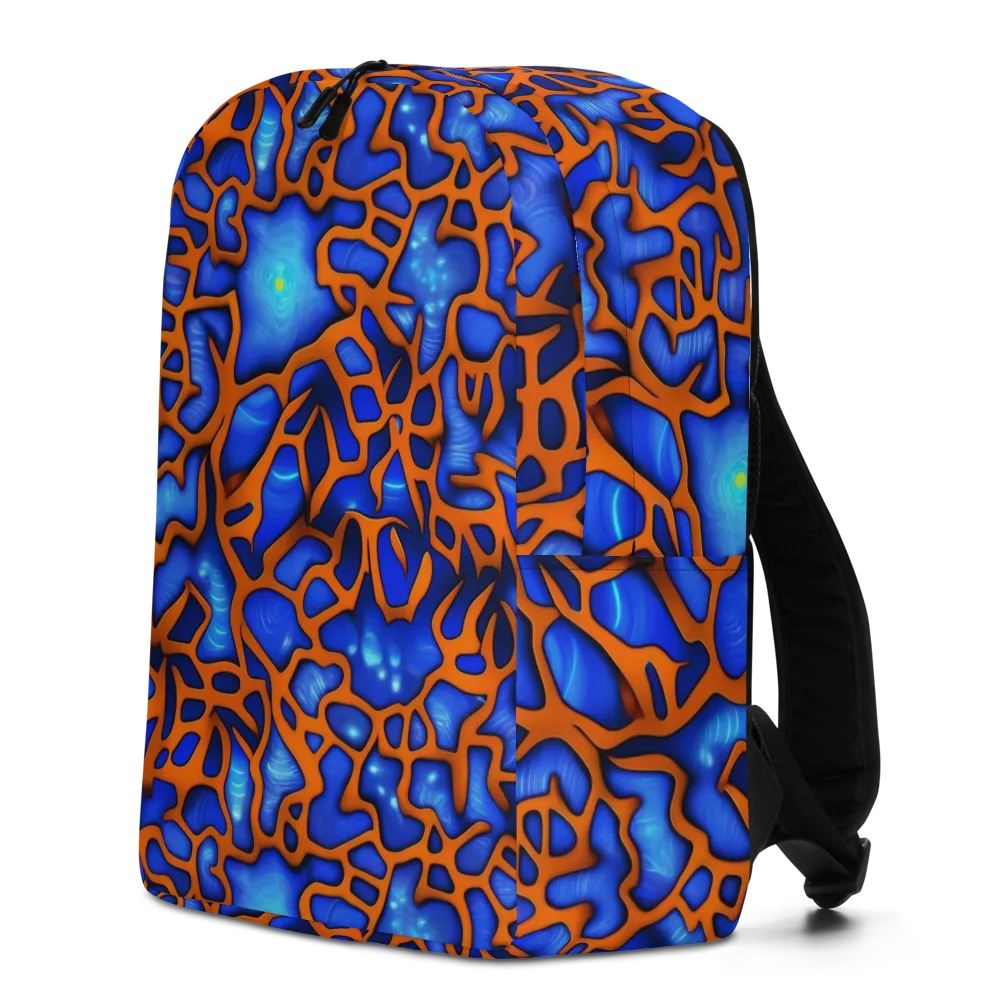 Deep-sea Lattice on Minimalist Backpack — Left