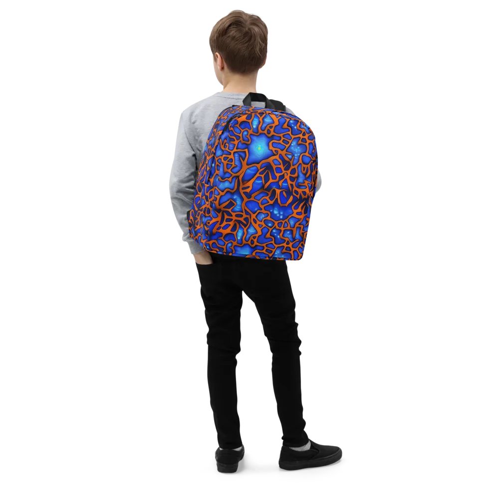 Deep-sea Lattice on Minimalist Backpack — Right Front