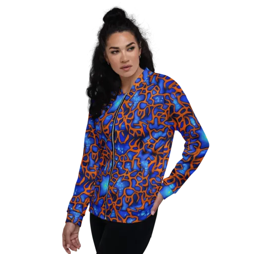 Deep-sea Lattice on a Bomber Jacket