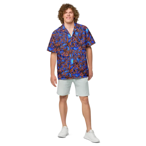 Deep-sea Lattice on a Button Shirt