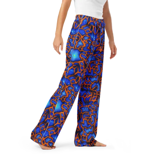 Deep-sea Lattice on a Women's Pajama Pants
