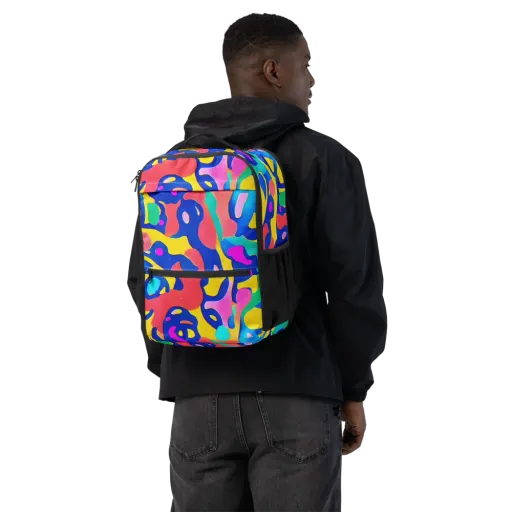 Electric Spill on a Utility Backpack
