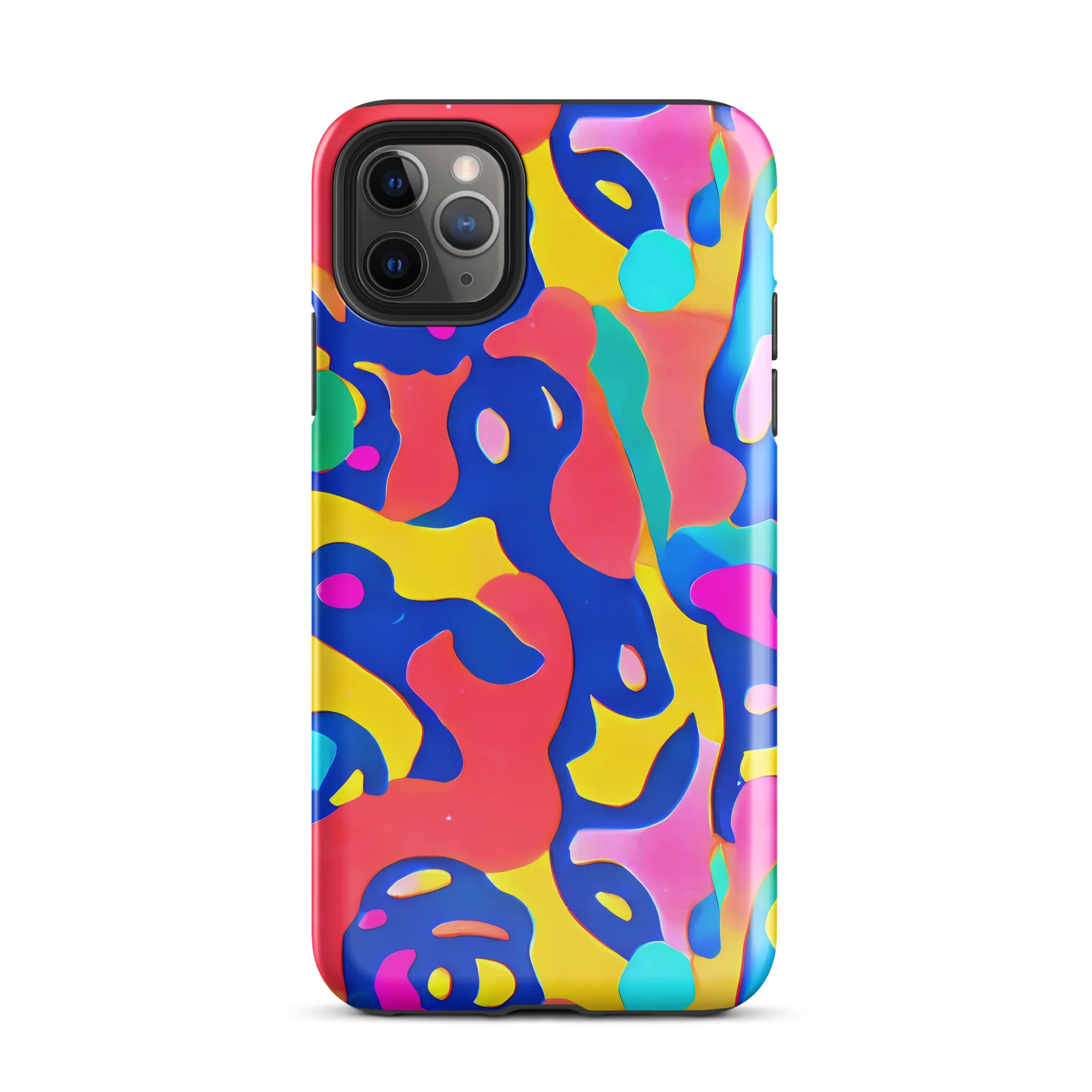 Electric Spill on Tough Case for iPhone® — Front