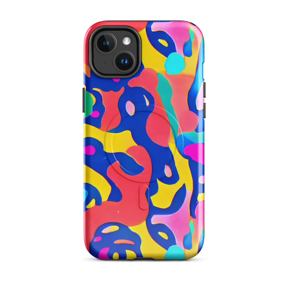 Electric Spill on MagSafe Tough Case for iPhone® — Front