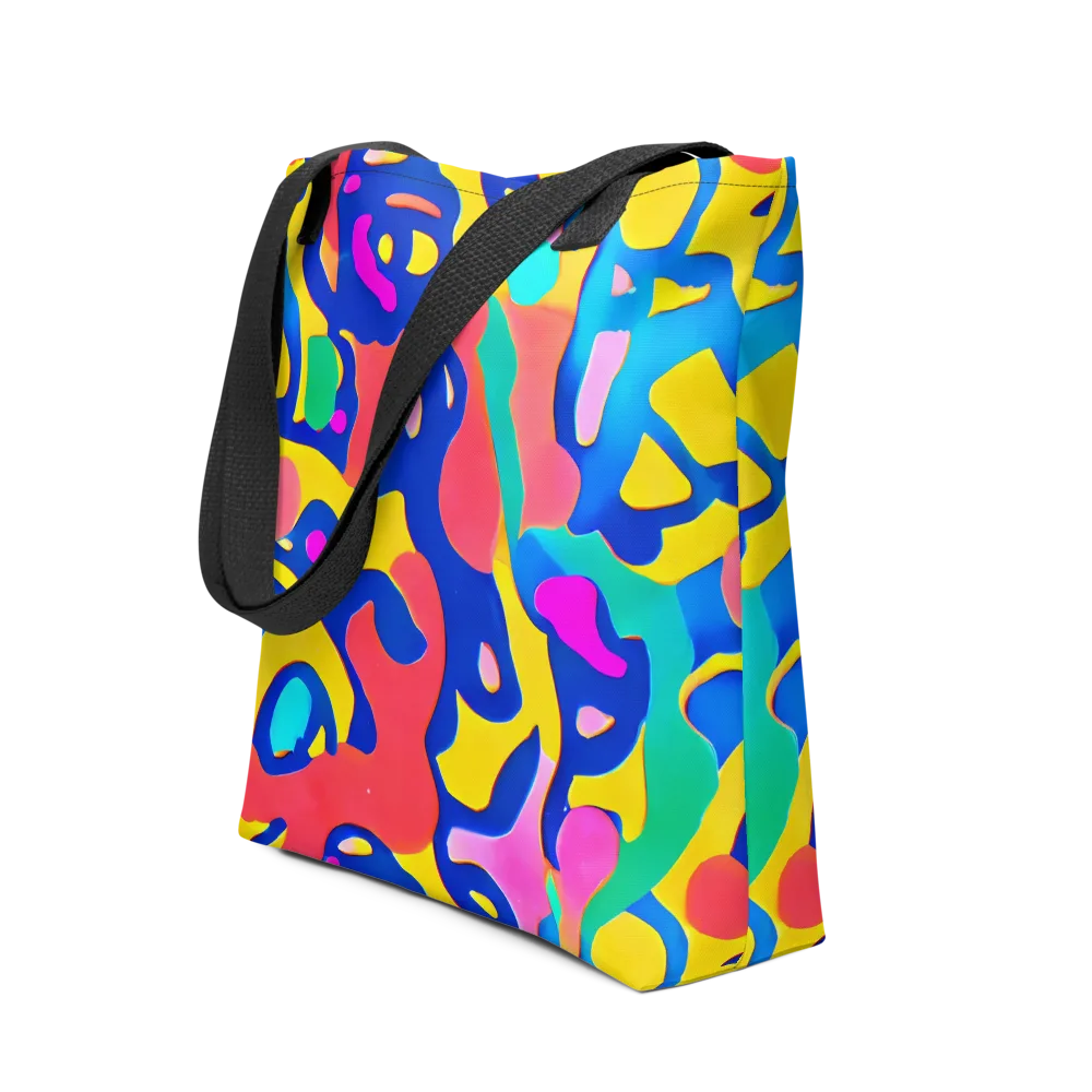 Electric Spill on Tote Bag — Front