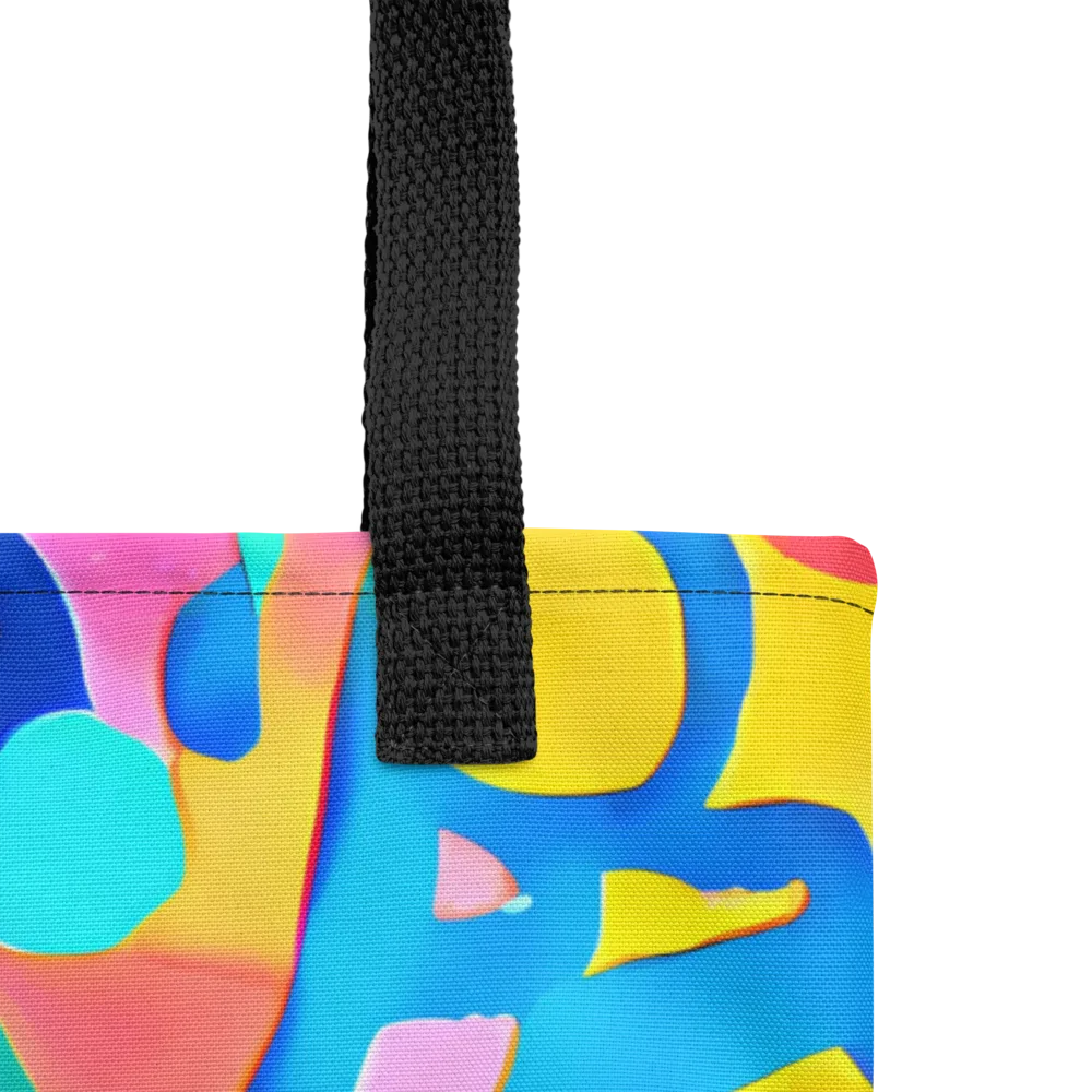 Electric Spill on Tote Bag — Product details