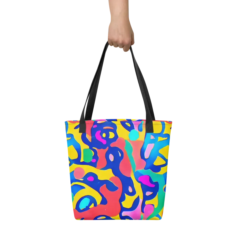 Electric Spill on Tote Bag — Front