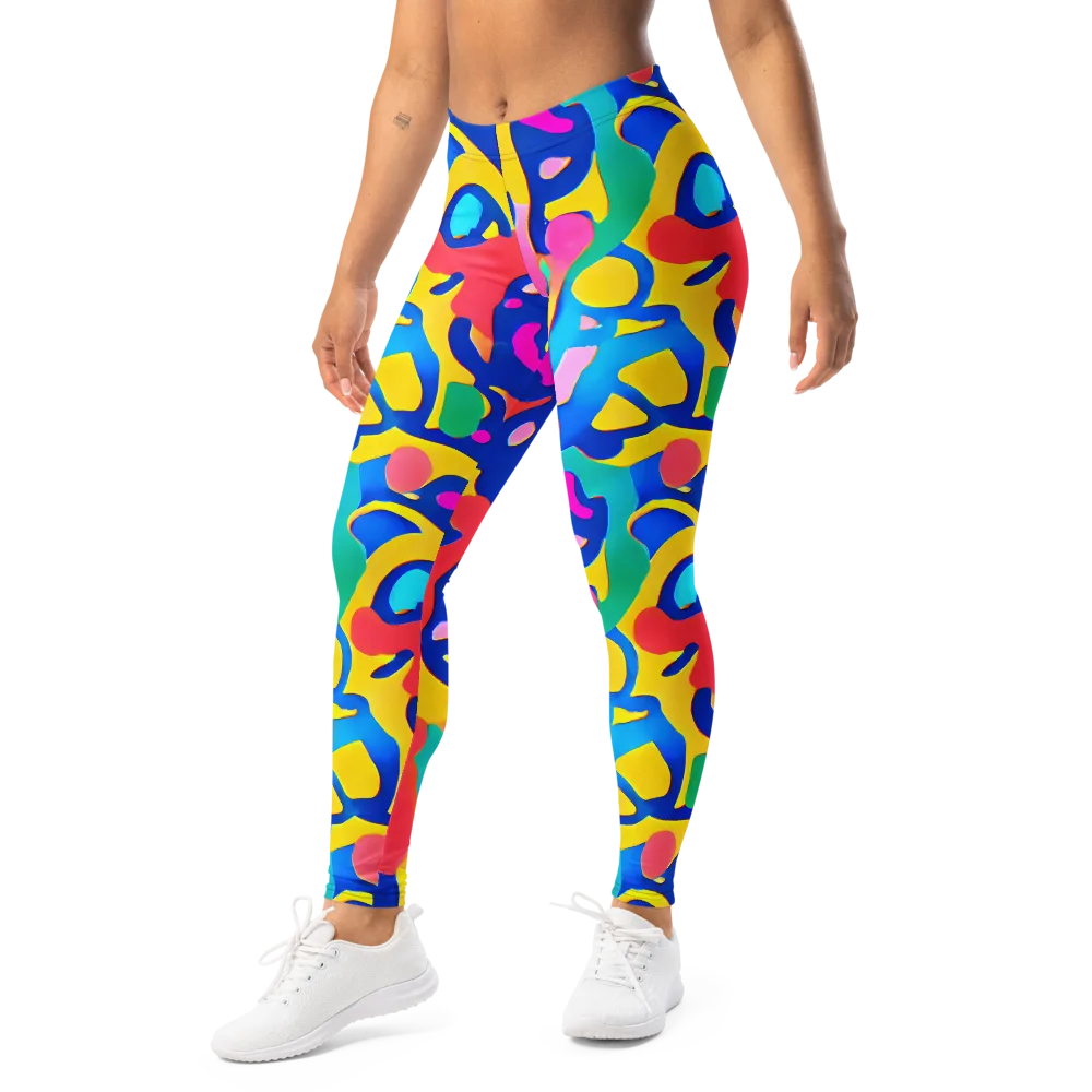 Electric Spill on Leggings — Left Front