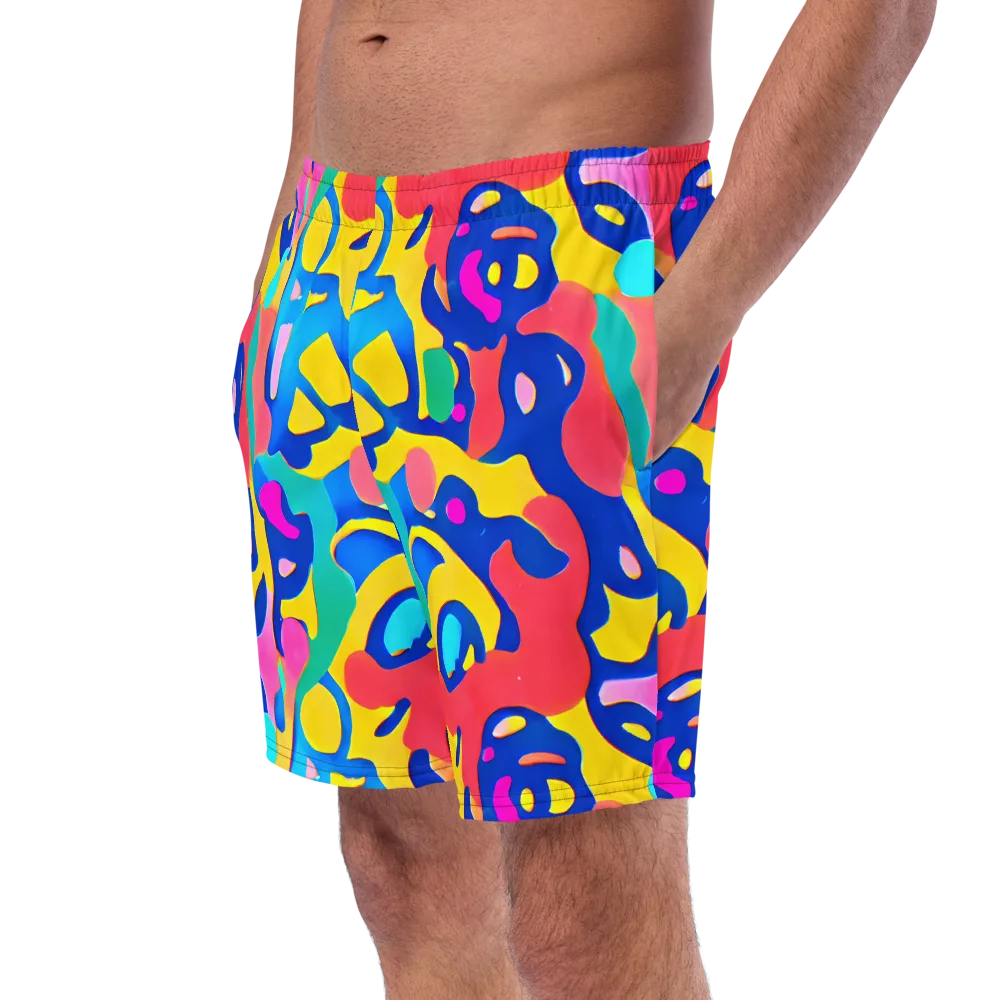 Electric Spill on Swim Trunks — Left Front
