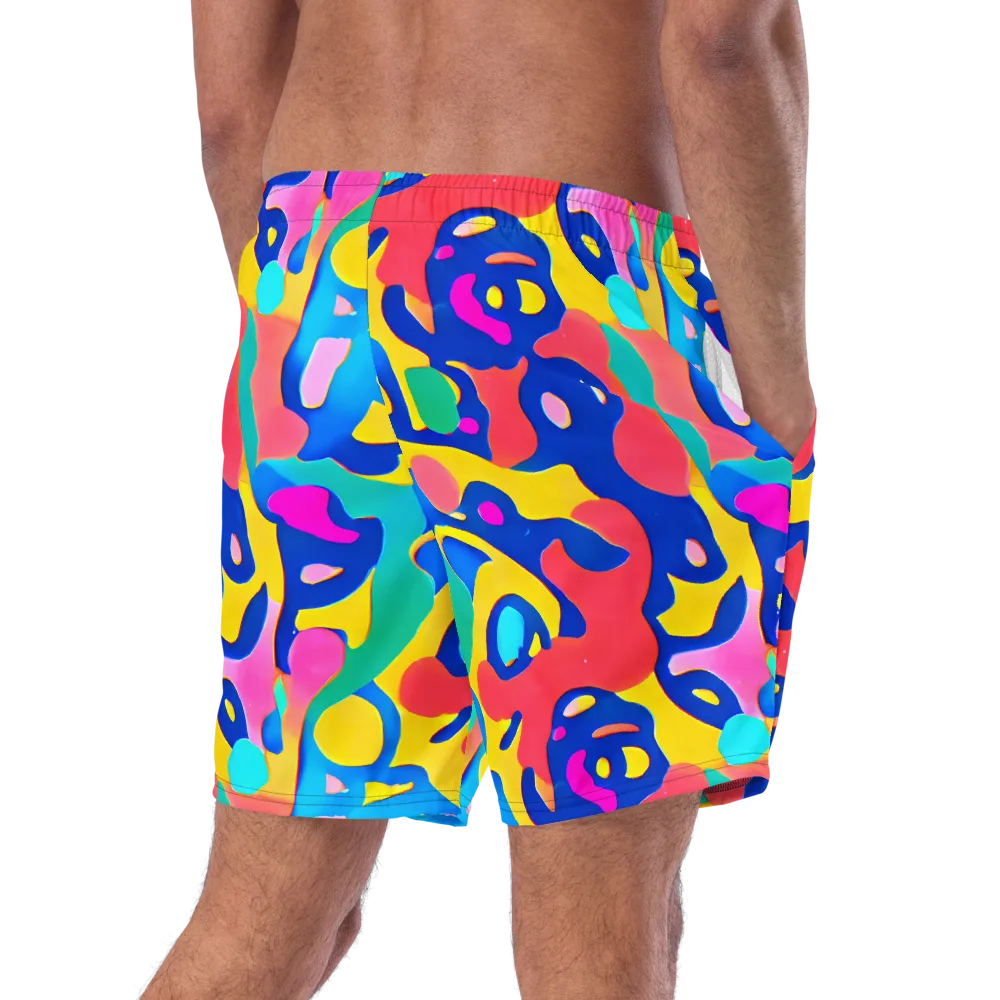 Electric Spill on Swim Trunks — Right Back