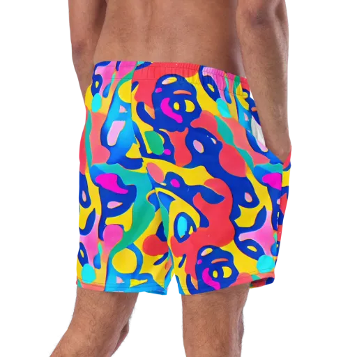 Electric Spill on a Swim Trunks