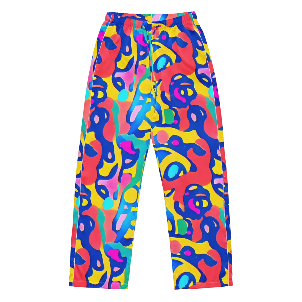 Electric Spill on Women's Pajama Pants — Front