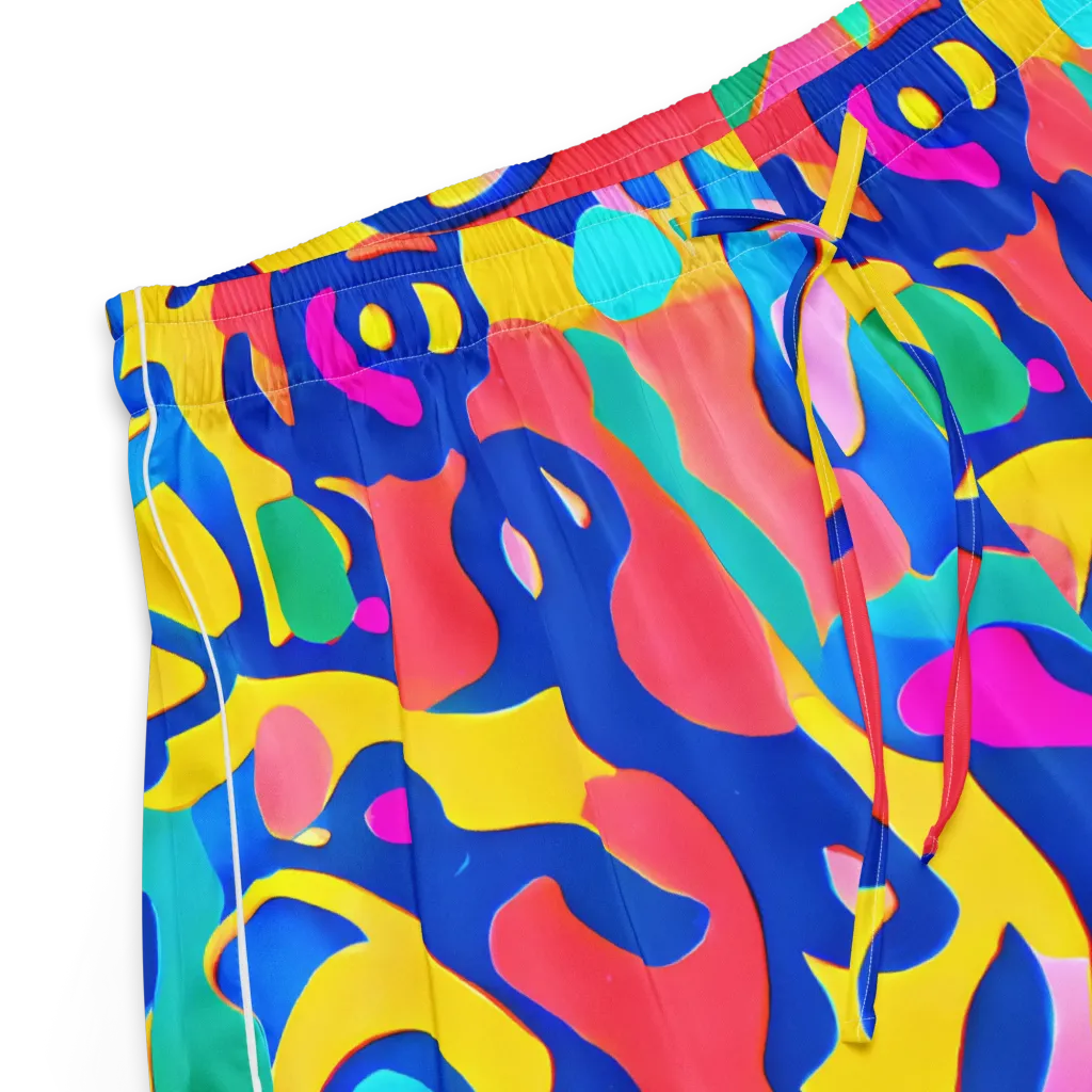 Electric Spill on Women's Pajama Shorts — Product details