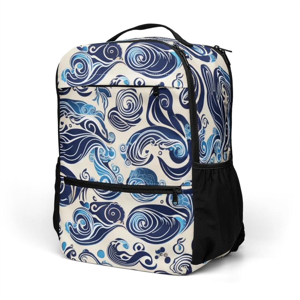 Porcelain Swell on Utility Backpack — Left Front