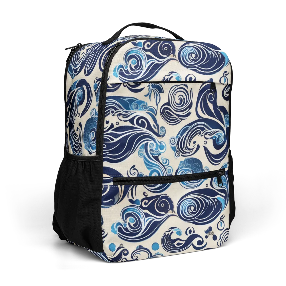 Porcelain Swell on Utility Backpack — Right Front