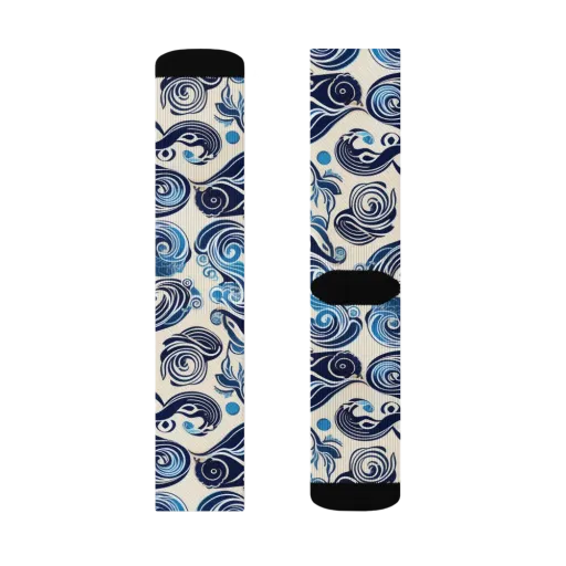 Porcelain Swell on a Socks