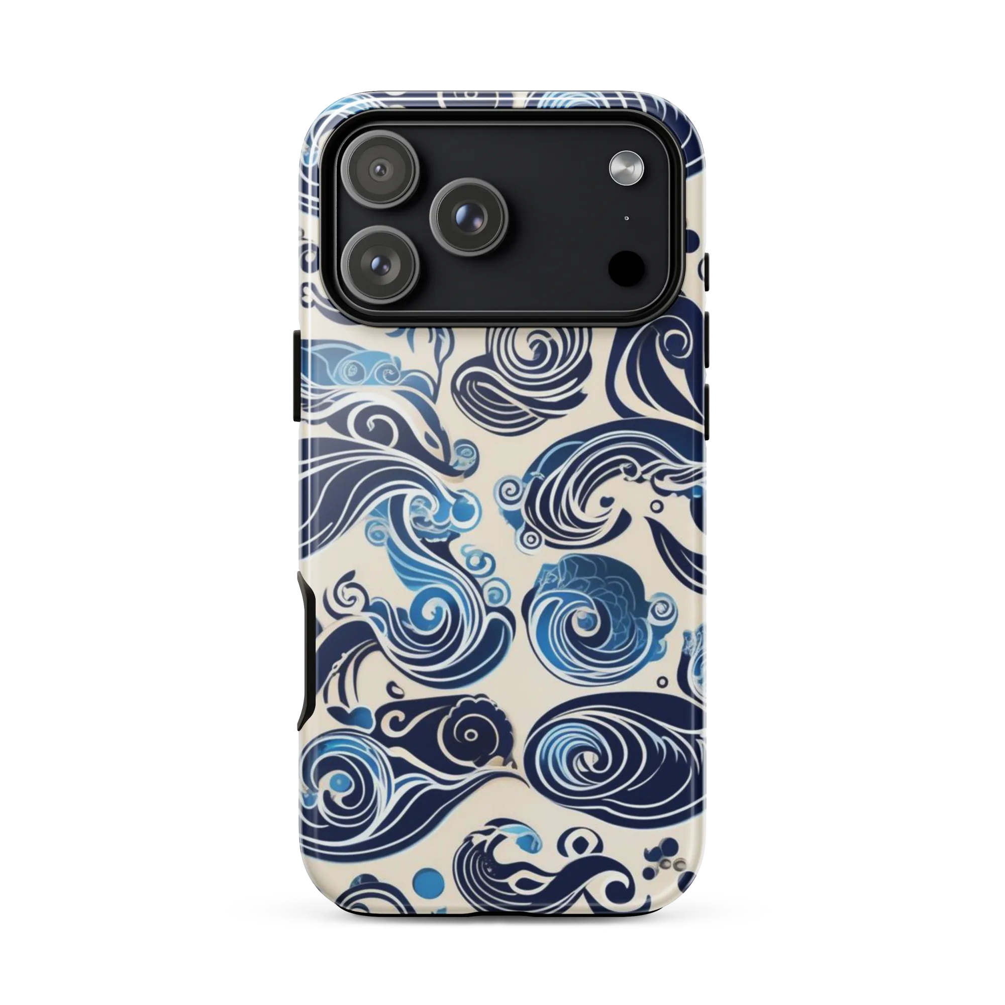 Porcelain Swell on Tough Case for iPhone® — Front